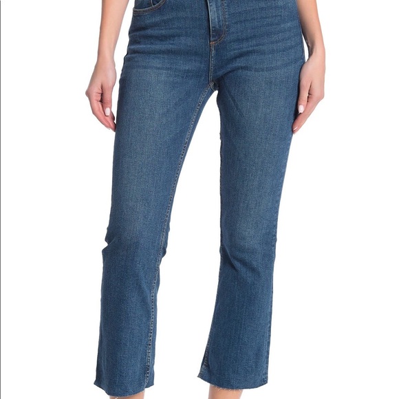 Noisy May High Rise Cropped Flared Jeans - Picture 6 of 13